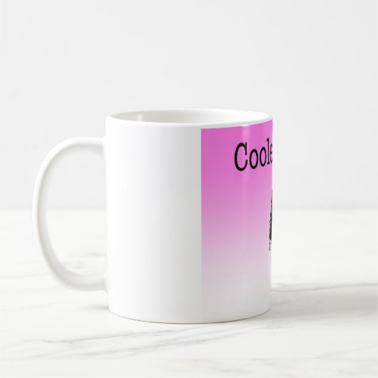 クールMum Arboristギフト コーヒーマグカップ (左)