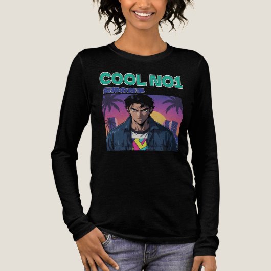 クールNo. 1 トライブレンドTシャツ (正面)