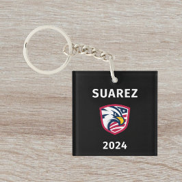 クールPatriotic Francis Suarez 2024選挙イーグル キーホルダー
