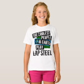 クールPeople on Earth遊 Lap Steel Tシャツ (正面フル)