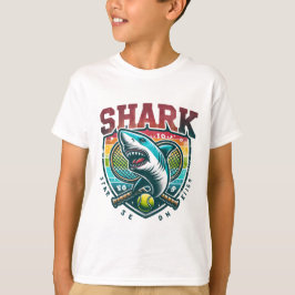 クールShark Kids Tシャツ – スタイルに潜る