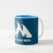 クーロワールの季節の岩 ツートーンマグカップ (正面右)