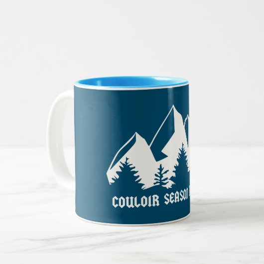 クーロワールの季節の岩 ツートーンマグカップ (正面左)