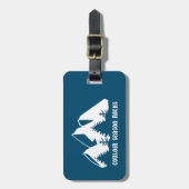 クーロワールの季節の岩 ラゲッジタグ (正面縦)