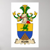 クーン家紋 ポスター (正面)