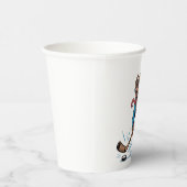 ク不気味ラムプ遊スのアイスホッケー 紙コップ (右)