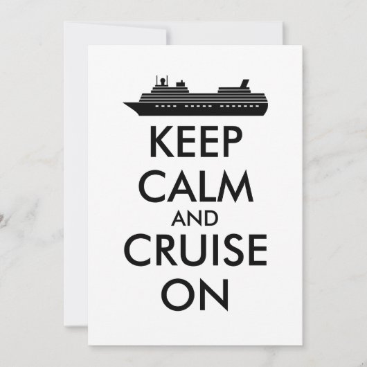 ク保ルーズシップカスタム 招待状 (正面)