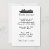 ク保ルーズシップカスタム 招待状 (裏面)