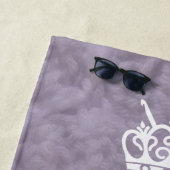 ク保ロシェ工芸品ダークに落ち着いたフック ビーチタオル (インサイチュ)