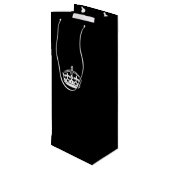 ク保ロックのCalm Crown ワインギフトバッグ (裏面アングル)