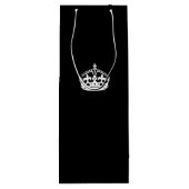 ク保ロックのCalm Crown ワインギフトバッグ (裏面)