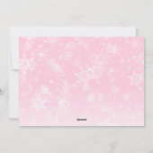 ク信じリスマス・フォトカードの魔法で シーズンカード (裏面)