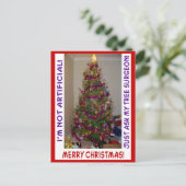 ク実在リスマス シーズンポストカード (スタンド正面)