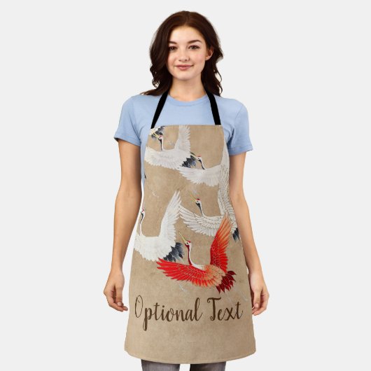 ク日本のル飛んでいる エプロン (着用した状態)