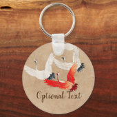 ク日本のル飛んでいる キーホルダー (正面)