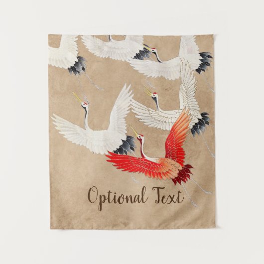 ク日本のル飛んでいる タペストリー (正面)