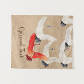 ク日本のル飛んでいる タペストリー (正面(横))