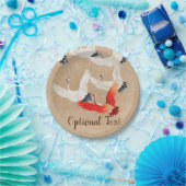 ク日本のル飛んでいる ペーパープレート (パーティー)