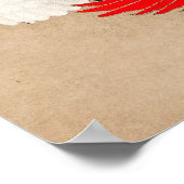 ク日本のル飛んでいる ポスター (角)