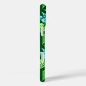 ク日本のレーン、ジェードグリーン、ライトブルー Case-Mate iPhoneケース (裏面 / 右)