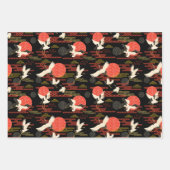 ク日本のレーン ラッピングペーパーシート (正面)