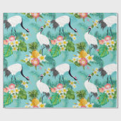 ク日本のレーン ラッピングペーパー (フラット)