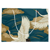 ク日本のレーン ラージペーパーバッグ (裏面)