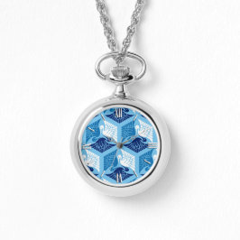 ク日本のレーン、海軍、ホワイト、ライトブルー 腕時計