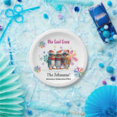 ク来ループ・クリスクールトで冷えのまわりになさい ペーパープレート (パーティー)