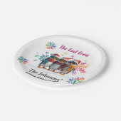 ク来ループ・クリスクールトで冷えのまわりになさい ペーパープレート (アングル)