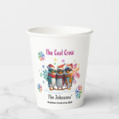 ク来ループ・クリスクールトで冷えのまわりになさい 紙コップ (裏面)