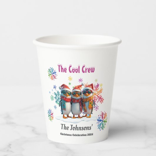 ク来ループ・クリスクールトで冷えのまわりになさい 紙コップ (正面)