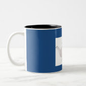 ク王室のラウンイングリッシュティーポットマグ ツートーンマグカップ (左)