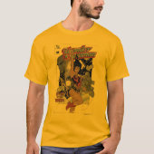 ク疑問に思チニ色の女性リターン Tシャツ (正面)