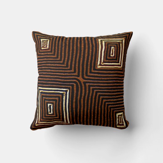 ク素朴モダンバ クッション (裏面)