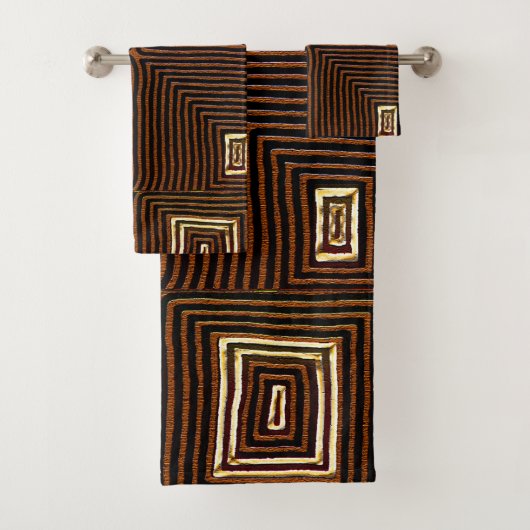 ク素朴モダンバ バスタオルセット (インサイチュ)