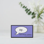 ク考えローOy Rabbi名刺 名刺 (スタンド正面)