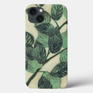ク葉リームの背景にある枝 iPhone 13ケース