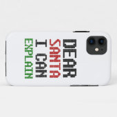 ク親愛リスマスリストを説明できるサンいけなタ Case-Mate iPhoneケース (裏面(横))