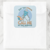 ク食べッキーを2個、朝に電話して スクエアシール (バッグ)