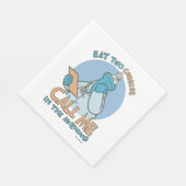 ク食べッキーを2個、朝に電話して スタンダードランチョンナプキン (角)