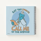 ク食べッキーを2個、朝に電話して ノートブック (裏面)