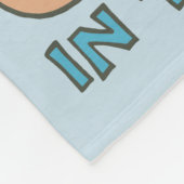 ク食べッキーを2個、朝に電話して フリースブランケット (角)