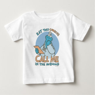 ク食べッキーを2個、朝に電話して ベビーTシャツ