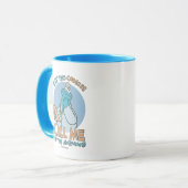 ク食べッキーを2個、朝に電話して マグカップ (正面左)