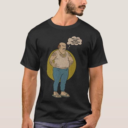ク○な一日を Tシャツ (正面)