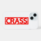 クrassスタンプ iPhone 15ケース (裏面横)