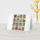 『グおもしろいラウンドホッグ·デイ』 カード (黄色い花)