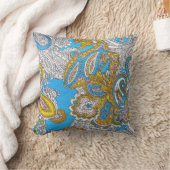 グはっきりしたランギー・イスラームサイケデリックオーナメント クッション (ブランケット)