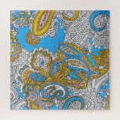 グはっきりしたランギー・イスラームサイケデリックオーナメント ジグソーパズル (横)